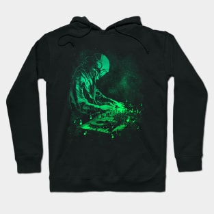 Galactic DJ Astronaut - EDM Music Vibes Hoodie